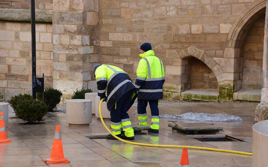 curage canalisation Linas